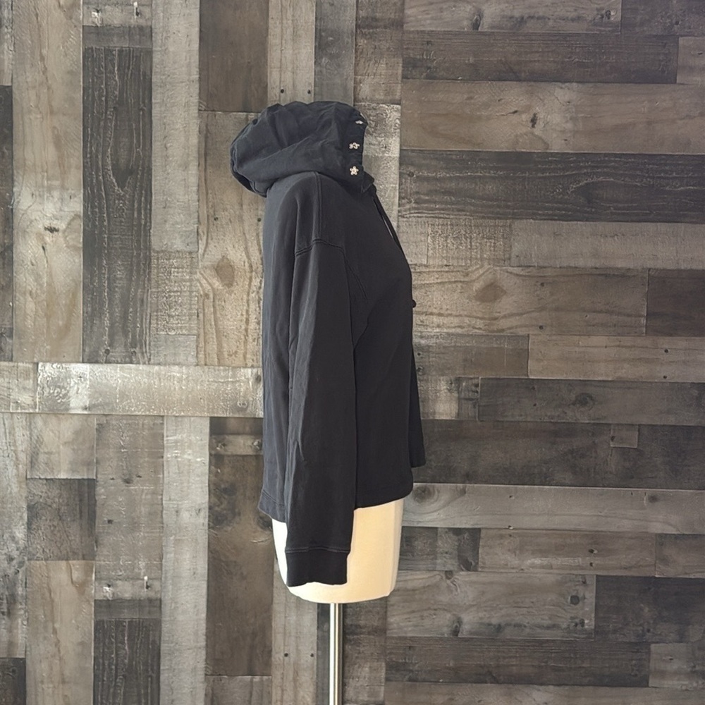 Madewell Rivet & Thread hoodie sweatshirt XXSmall floral dark feminine boho chic - Picture 9 of 11
